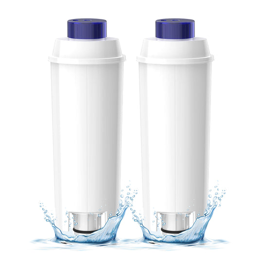 2-Pack Water Filter Replacement for De'Longhi DLSC002 | Fits Magnifica S & Dinamica